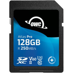 OWC Atlas Pro SDXC UHS-II V60 128GB 