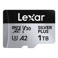 Lexar MicroSDXC Silver Plus UHS-1 1TB V30 R205/W150MB/s