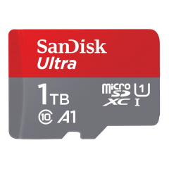 SanDisk Ultra MicroSDXC 1TB + SD Adapter