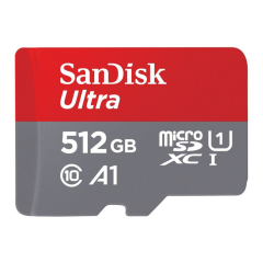 SanDisk Ultra MicroSDXC 512GB + SD Adapter
