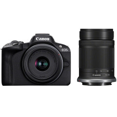 Canon EOS R50 Black + RF-S 18-45 IS STM + RF-S 55-210mm f...