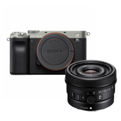 Sony A7C Zilver + 24mm