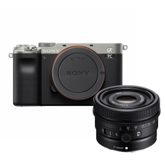 Sony A7C Zilver + 50mm