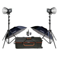 Godox MS300 umbrella kit