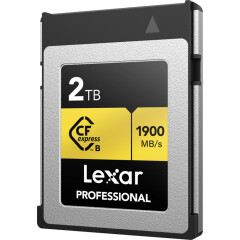 Lexar CFexpress Pro Type B Gold 2TB