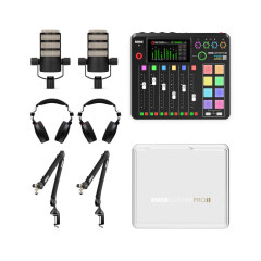 Rode RodeCaster Pro II 2 Personen Bundle