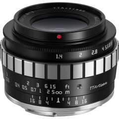 TTArtisan 23mm f/1.4 Nikon Z-Mount Black/Silver