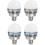 Nanlite Pavobulb 10C Quad Kit