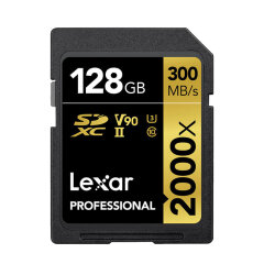 Lexar SDXC Professional UHS-II 2000x 128GB