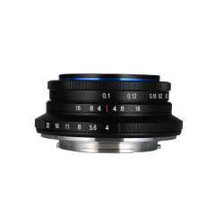 Laowa 10mm f/4 Cookie Fujifilm X Zwart