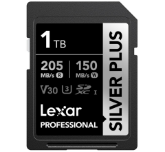 Lexar SD Silver Plus UHS-1 1TB V30 R205/W150MB/s