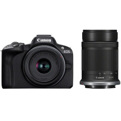 Canon EOS R50 Black + RF-S 18-45 IS STM + RF-S 55-210mm f...