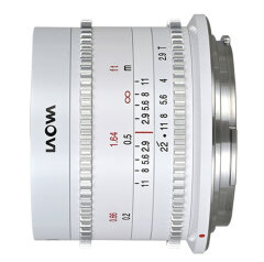 Laowa 9mm T2.9 Zero-D Cine Lens White - Canon RF