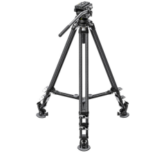 Leofoto LVC-253C Video Tripod + BV-15 Fluid Head