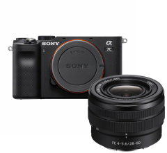 Sony A7C Zwart + 28-60mm