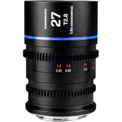 Laowa Nanomorph 27mm T2.8 1.5X S35 (Blue) (Cine) Canon RF