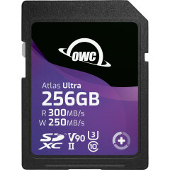 OWC Atlas S Ultra SDHC UHS-II V90 256GB