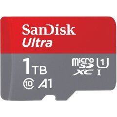SanDisk Ultra MicroSDXC 1TB + SD Adapter