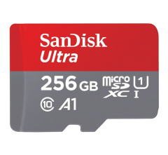 SanDisk Ultra MicroSDXC 256GB + SD Adapter