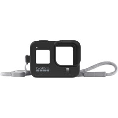 GoPro Sleeve + Lanyard voor Hero 8 - Black