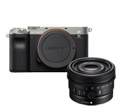 Sony A7C Zilver + 50mm