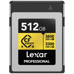 Lexar CFexpress Pro Gold 4.0 Type B 512GB 