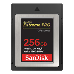 Sandisk CFexpress Extreme Pro 256GB 1700 / 1200MB/s type B