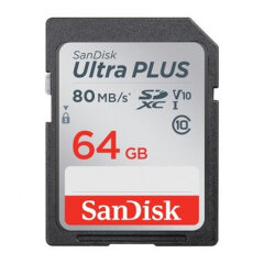 SanDisk SDXC Elite Ultra Plus 64GB 80MB/s