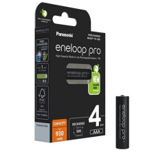 Panasonic Eneloop Pro 4x AAA Batterijen