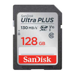 SanDisk SDXC Elite Ultra Plus 128GB 130MB/s