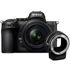 Nikon Z5 + 24-50mm f/4.0-6.3 + FTZ adapter