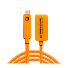 Tether Tools TetherBoost Pro USB-C Core Controller verlengkabel Oranje