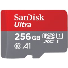 SanDisk Ultra MicroSDXC 256GB + SD Adapter