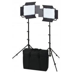 Nanlite 600-CSA dual kit (w/ case / light stand)