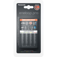 Eneloop CC55 Fast Charger + 4X AA 2500mAh