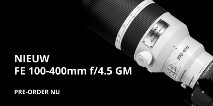 Sony FE 100-400mm f/4.5 GM OSS
